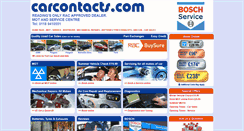 Desktop Screenshot of carcontacts.com